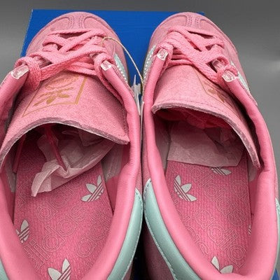 Size 5- adidas Hamburg Bliss Pink Semi Flash Aqua W