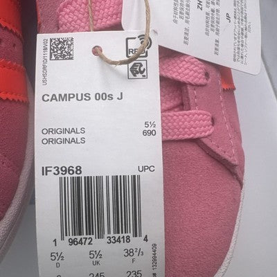 Adidas Campus Youth Size 5.5(ladies 7) Brand New !