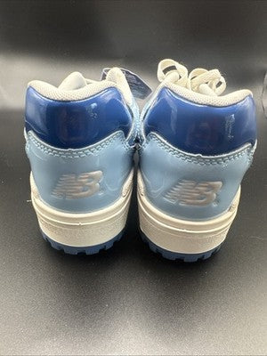 Size 9.5 - New Balance 550 Patent Leather Pack - Chrome Blue