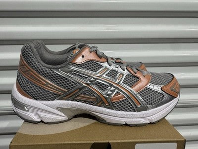 Men’s Size 12  Asics Gel 1130 Cement Grey Rust Orange, Brand New !