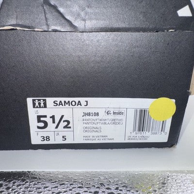 Adidas Kids Samoa Carolina Blue Size 5.5 Brand New ! Ladies Size 7