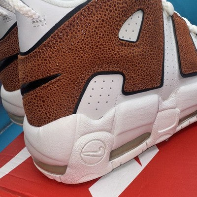 Wmn’s Size 14 - Nike Air More Uptempo Basketball Leather  Brand New ! Men’s 12.5