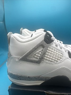 Jordan 4 White Cement Pre School Size 3 Brand New !