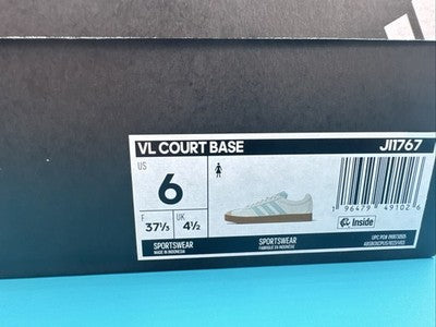 Size 6 - Women’s Adidas VL Court Base Brand New ! Retail Is $100 !!!