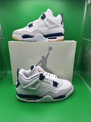 Size 7.5-Nike SB x Air Jordan 4 Retro SP Navy