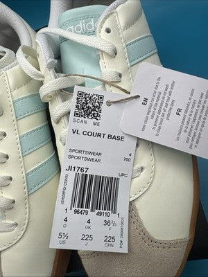 Size 5.5- Women’s Adidas VL Court Base Brand New ! Retail Is $100 !!!