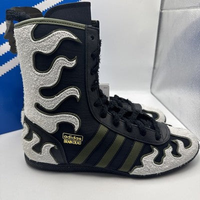 Size 8.5-adidas Brain Dead x Japan High Black Olive