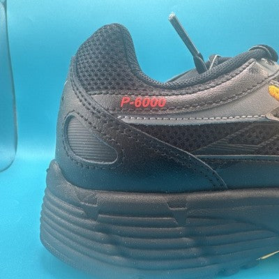 Nike P-6000 Black Laser Orange Size 7 Brand  New DS Running Sneakers