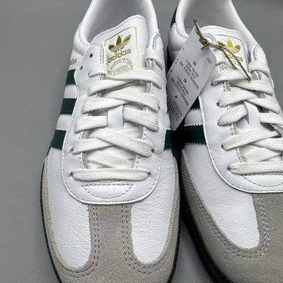 Size 13- adidas Samba OG Cloud White Collegiate Green