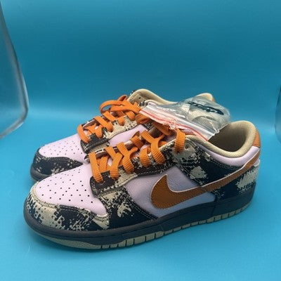 Size 6- Nike Dunk Low Digital Camo