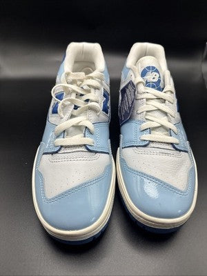 Size 9.5 - New Balance 550 Patent Leather Pack - Chrome Blue