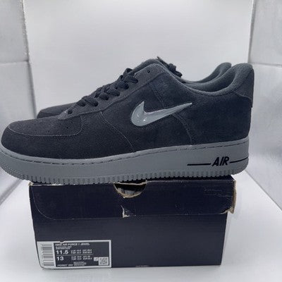 Size 11.5 - Nike Air Force 1 Jewel Black Cool Grey
