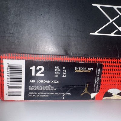 Size 12 - Air Jordan 31 Shattered Backboard