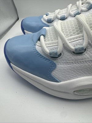 Size 12- Reebok Question Patent Low Fluid Blue