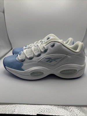 Size 12- Reebok Question Patent Low Fluid Blue