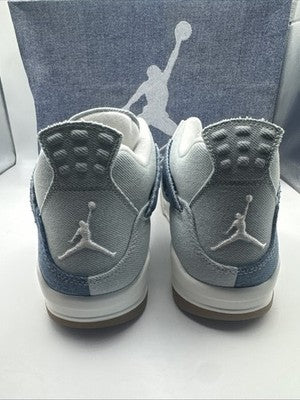 Size 8.5 - Air Jordan 4 Retro TEX Worn Blue Denim W