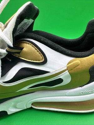 Men’s Size 12 - Nike Air Max 270 React Metallic Gold / Worn Once !!!