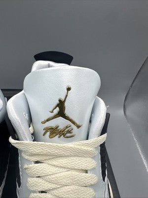 Air Jordan 4 - Platinum Gold Grade School Size 5.5 (ladies Size 7) Brand New!