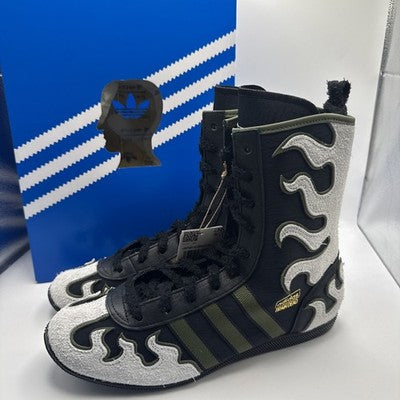 Size 8.5-adidas Brain Dead x Japan High Black Olive