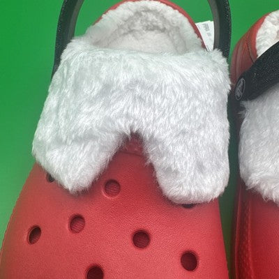 Santa Crocs Brand New Men’s Size 6 Women’s 8