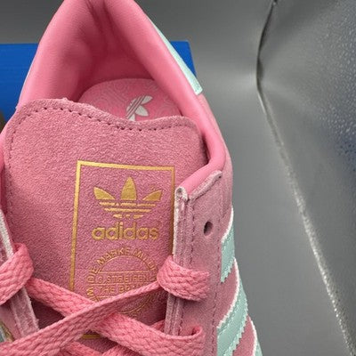 Size 5- adidas Hamburg Bliss Pink Semi Flash Aqua W