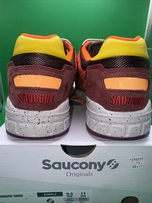 Mens Size 10-Saucony Shadow 5000 Fall Foliage Brand New Perfect For Fall !!!!