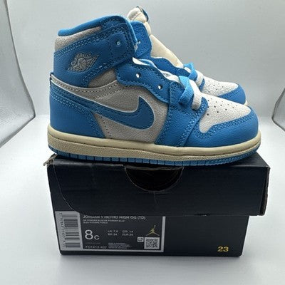 Jordan 1 High UNC  Toddler Size 8 Brand New