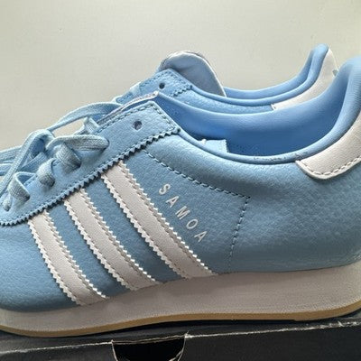 Adidas Kids Samoa Carolina Blue Size 5.5 Brand New ! Ladies Size 7