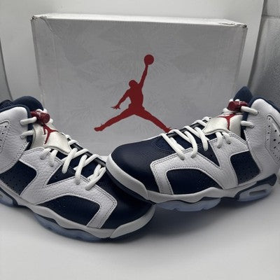 Size 7-Air Jordan 6 Retro 2024 Olympic women’s Size 8.5