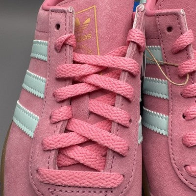Size 5- adidas Hamburg Bliss Pink Semi Flash Aqua W
