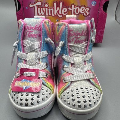 Twinkle Toes by Sketchers Toddler Size 5 Brand New ! Lights Up When You Walk !!!