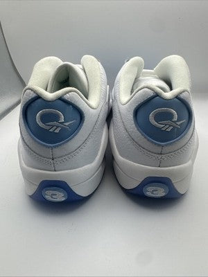 Size 12- Reebok Question Patent Low Fluid Blue