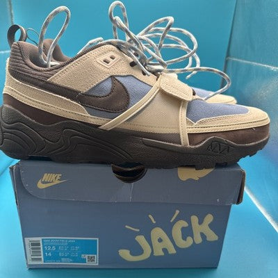Nike Travis Scott Zoom Field Jaxx Men's 12.5 Leche Blue HQ3072-400 NEW