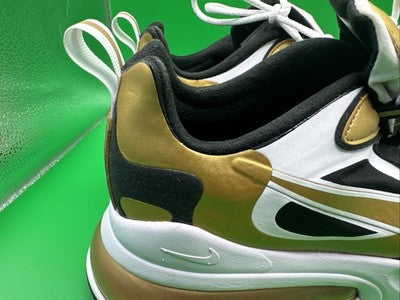 Men’s Size 12 - Nike Air Max 270 React Metallic Gold / Worn Once !!!