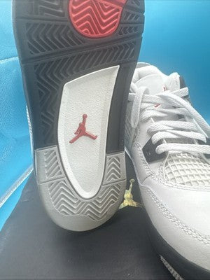 Jordan 4 White Cement Pre School Size 3 Brand New !