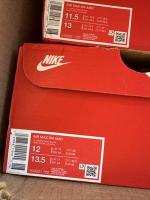 Nike Air Max DN 'Light Lemon Twist' Green Men's Size12-Retail Is $160!