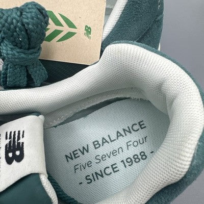 Size 10 - New Balance 574 Green Off White