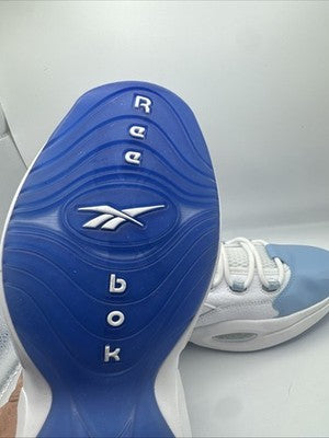 Size 12- Reebok Question Patent Low Fluid Blue