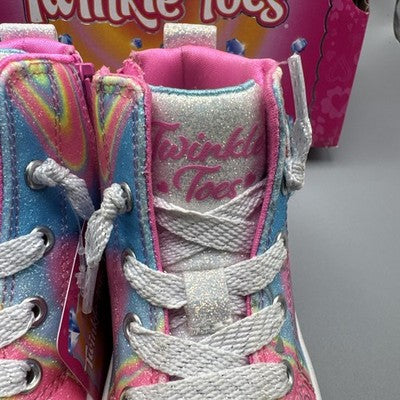 Twinkle Toes by Sketchers Toddler Size 5 Brand New ! Lights Up When You Walk !!!