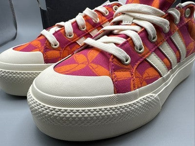 Size 8-adidas Bravada 2.0 Platform Tropical Print Brand New !