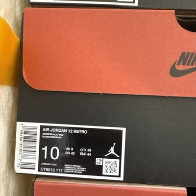 UNRELEASED! Men’s Size 10- Air Jordan 12 Retro 2025 Taxi’s Release Is Nov 8th