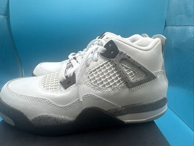 Jordan 4 White Cement Pre School Size 3 Brand New !