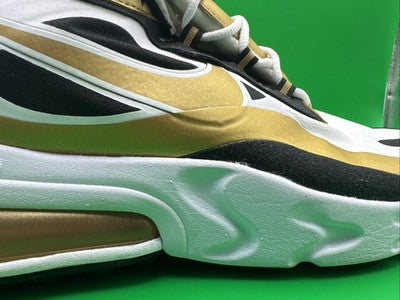 Men’s Size 12 - Nike Air Max 270 React Metallic Gold / Worn Once !!!