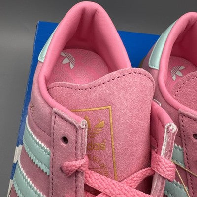 Size 5- adidas Hamburg Bliss Pink Semi Flash Aqua W