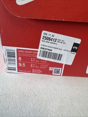 Size 8 - Nike Air Zoom Vomero 5 Psychic Blue