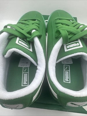 Puma Roma Reverse Green/white Preschool Size 3 Brand New !!