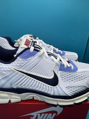 WOMENS NIKE ZOOM VOMERO 5_BLUE TINT/PURPLE INK-COCONUT FV8111-451-SIZE 8.5