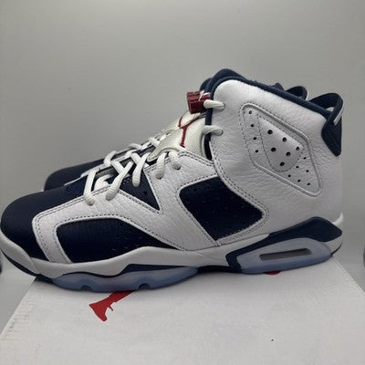 Size 7-Air Jordan 6 Retro 2024 Olympic women’s Size 8.5