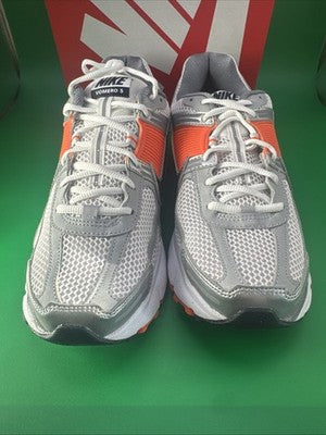 Nike Air Zoom Vomero 5 Mens Size 12 Platinum Tint Safety Orange Brand New!