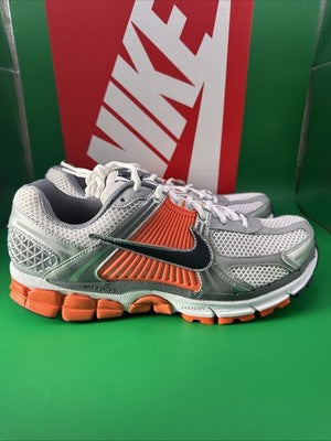 Nike Air Zoom Vomero 5 Mens Size 10 Platinum Tint Safety Orange Brand New!